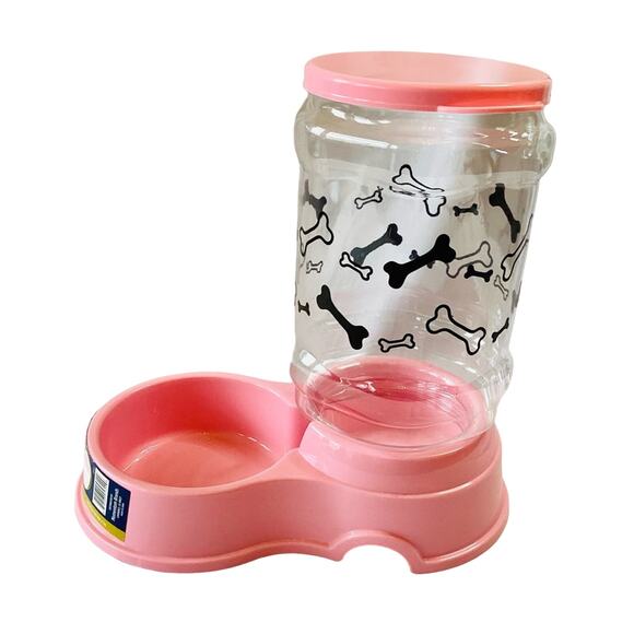 Pink Dog / Cat Food Dispenser - Picture 3 of 7